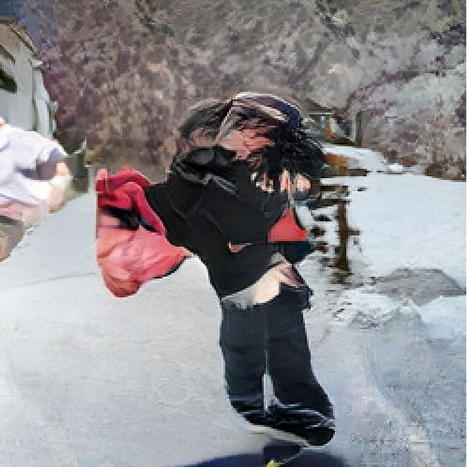 the same AI generated caption: A young girl is holding a teddy bear.