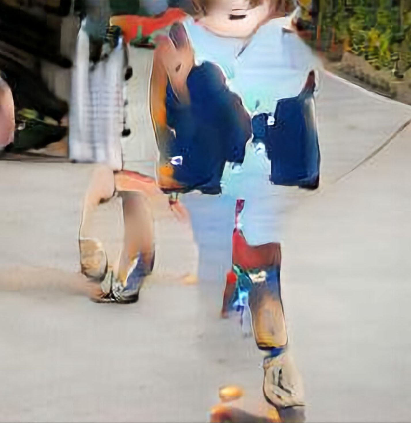 the same AI generated caption: A young girl is holding a teddy bear.