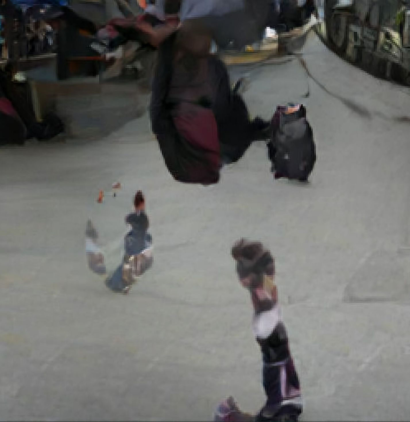 the same AI generated caption: A young girl is holding a teddy bear.