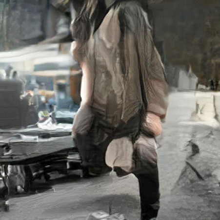 the same AI generated caption: A young girl is holding a teddy bear.