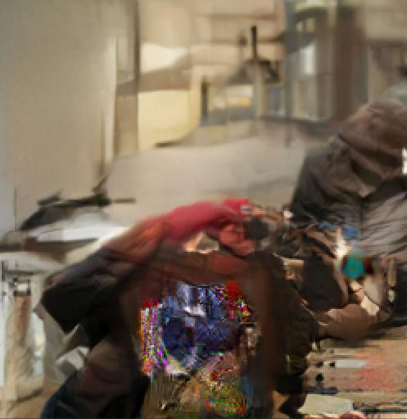 the same AI generated caption: A young girl is holding a teddy bear.