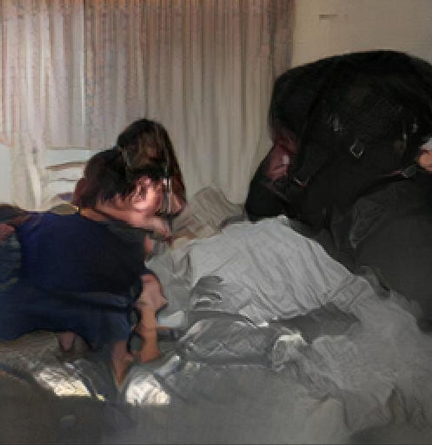 the same AI generated caption: A young girl is holding a teddy bear.